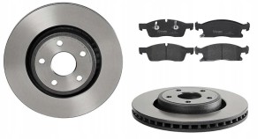 Tarcza klocki przód Grand Cherokee WK2 3.0 CRD 11-