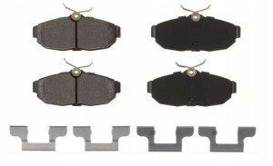 Klocki tył Ford Mustang 2005-2014 ceramiczne